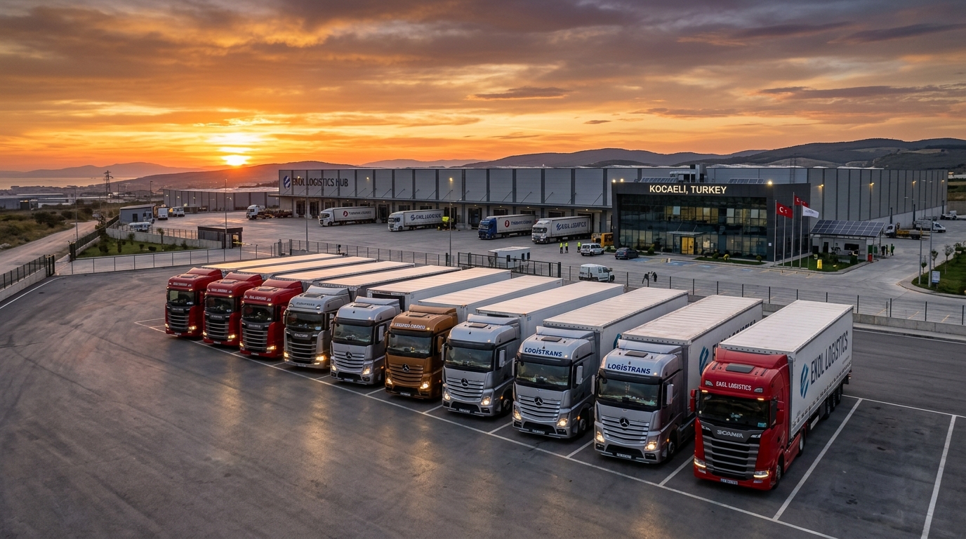 Brosan Lojistik Commercial Truck Fleet in Turkey